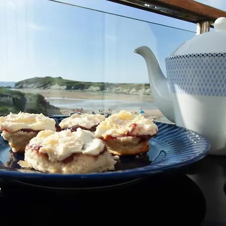 6 Porth Sands Newquay Cornwall Luxury With Sea Views * Newquay (Cornwall)